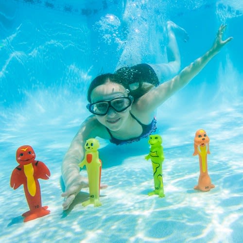 Poolmaster Soft Funny Dive Animals | 72713 by Poolmaster