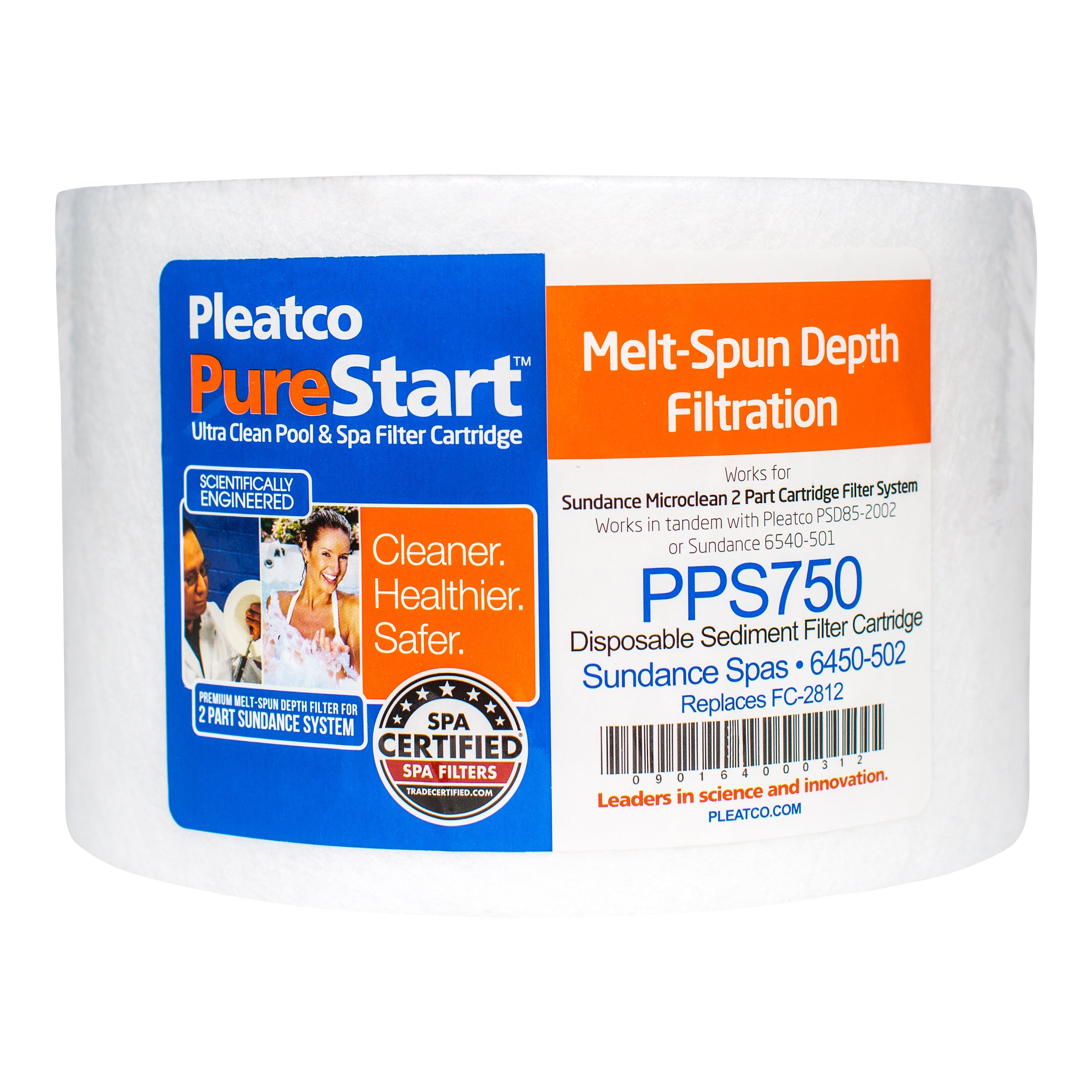 Pleatco PPS750 Filter Cartridge for Superior Pool and Spa Filtration