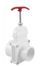 Praher 1 1/2" Slip X Slip Valve | 150-GATE by Praher