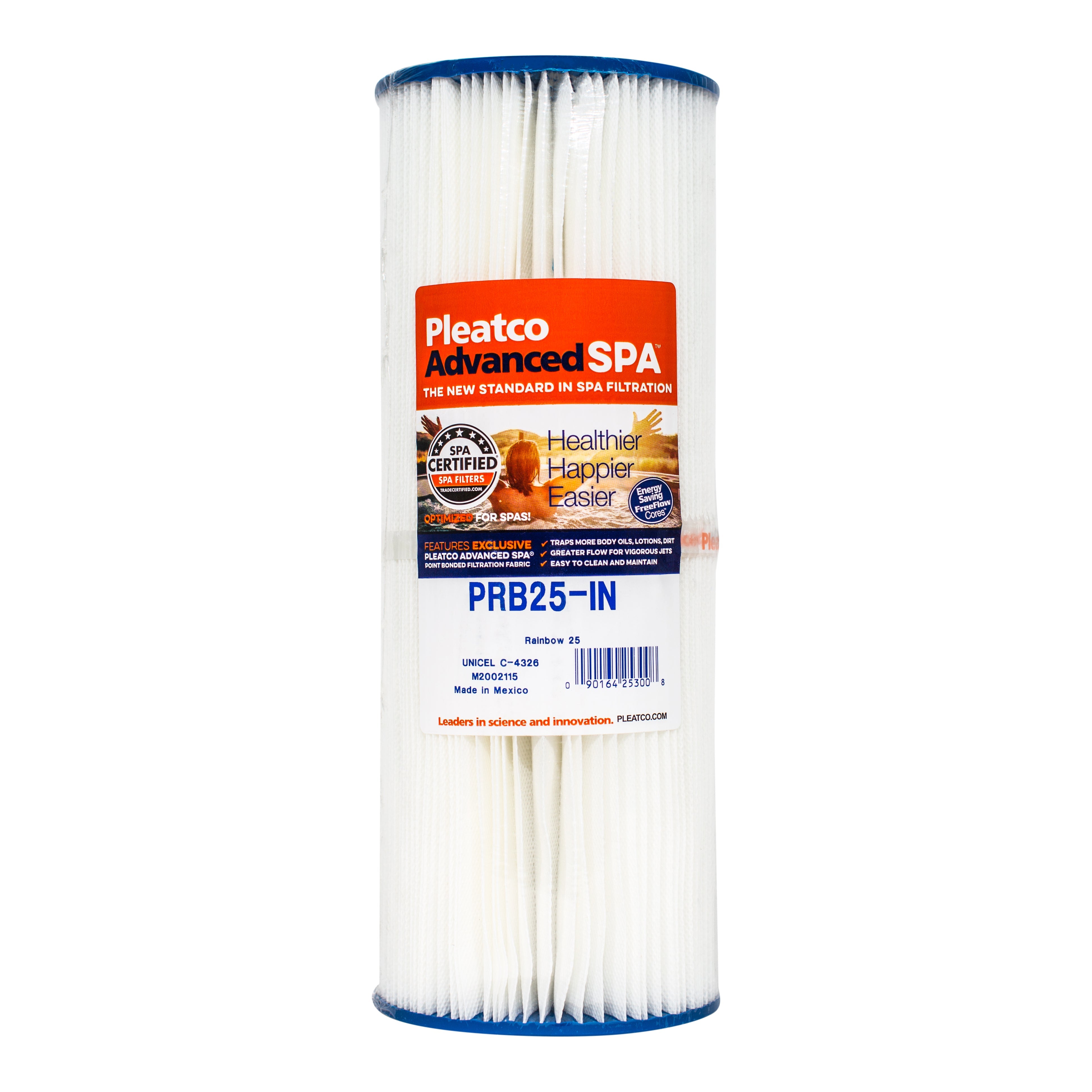 Pleatco PRB25-IN Pool and Spa Filter Cartridge for Superior Filtration