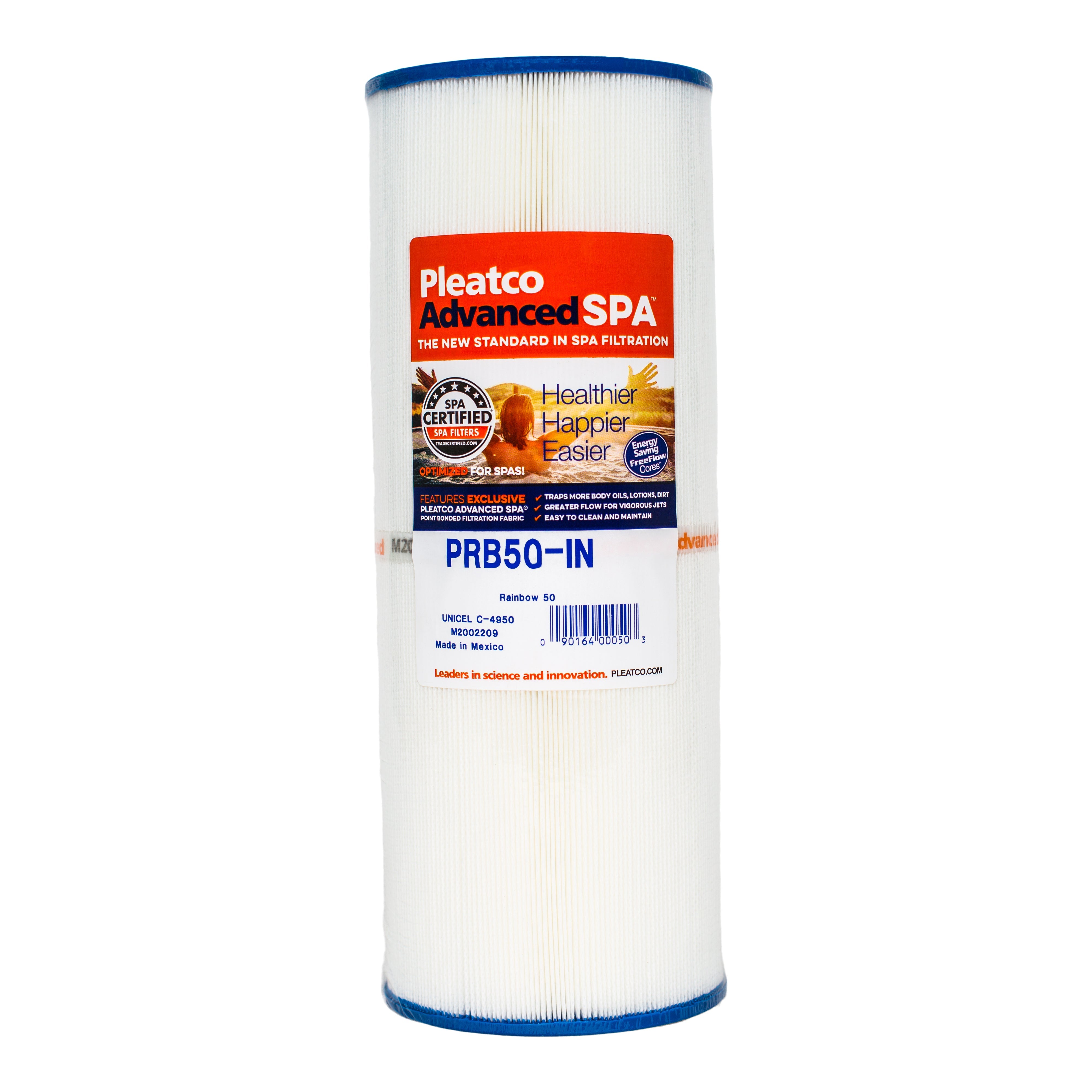 Pleatco PRB50-IN Pool and Spa Filter Cartridge for Superior Dirt Capture and Filtration