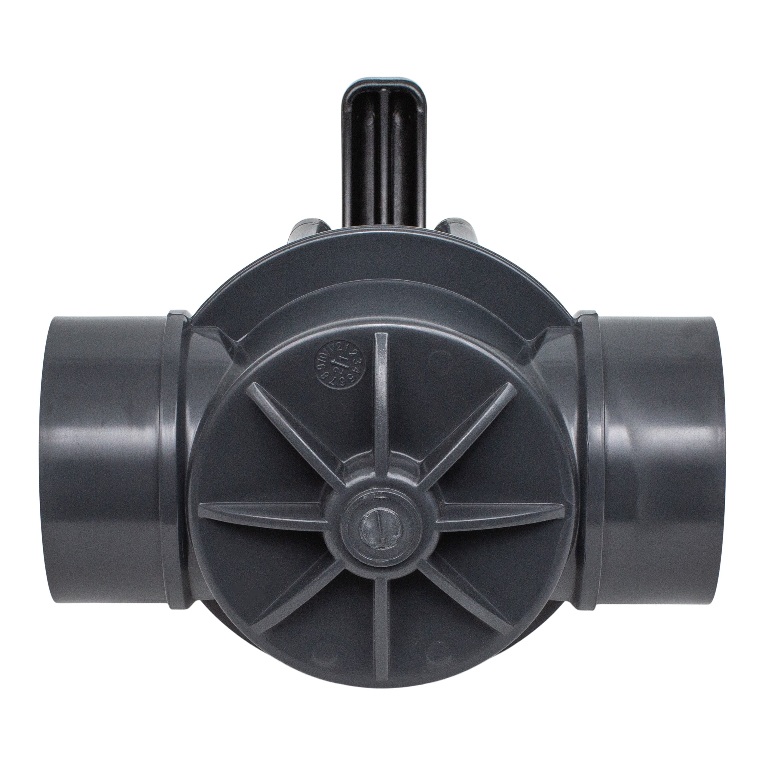 Hayward PSV2S2DGR 2 Way Diverter Valve 2 Inch to 2.5 Inch Durable PVC Pool Plumbing Solution