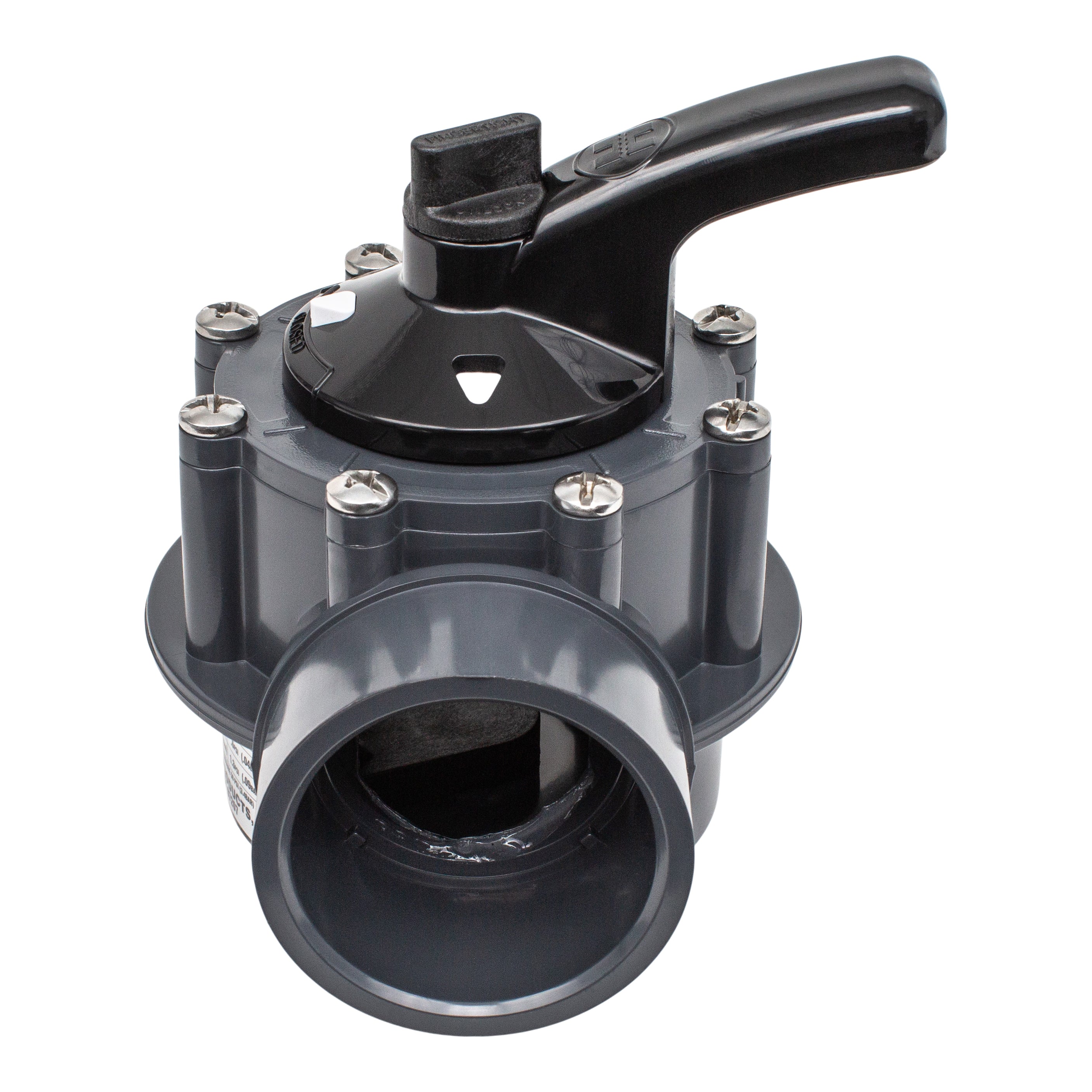 Hayward PSV2S2DGR 2 Way Diverter Valve 2 Inch to 2.5 Inch Durable PVC Pool Plumbing Solution