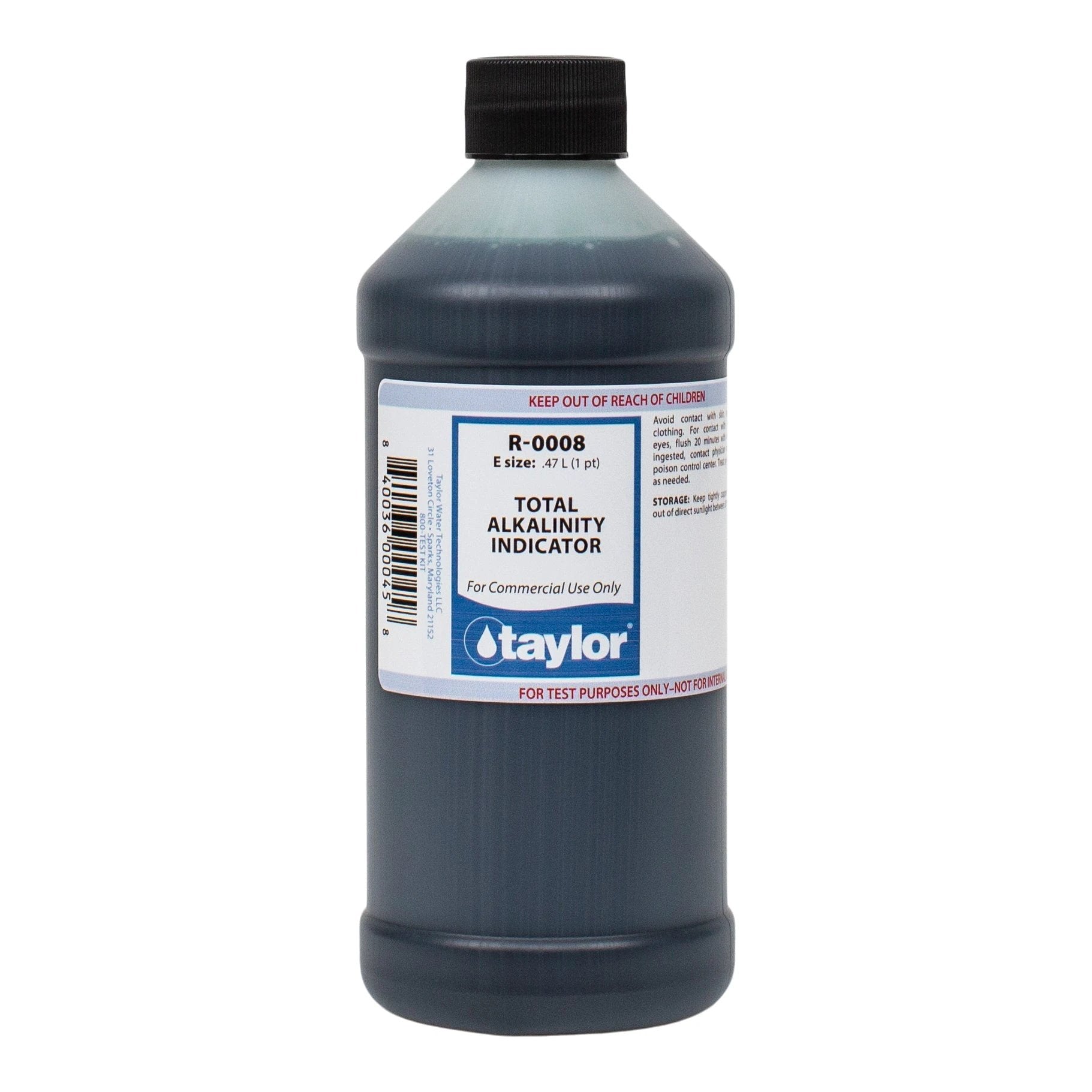 Taylor R-0008 Total Alkalinity Indicator by Taylor