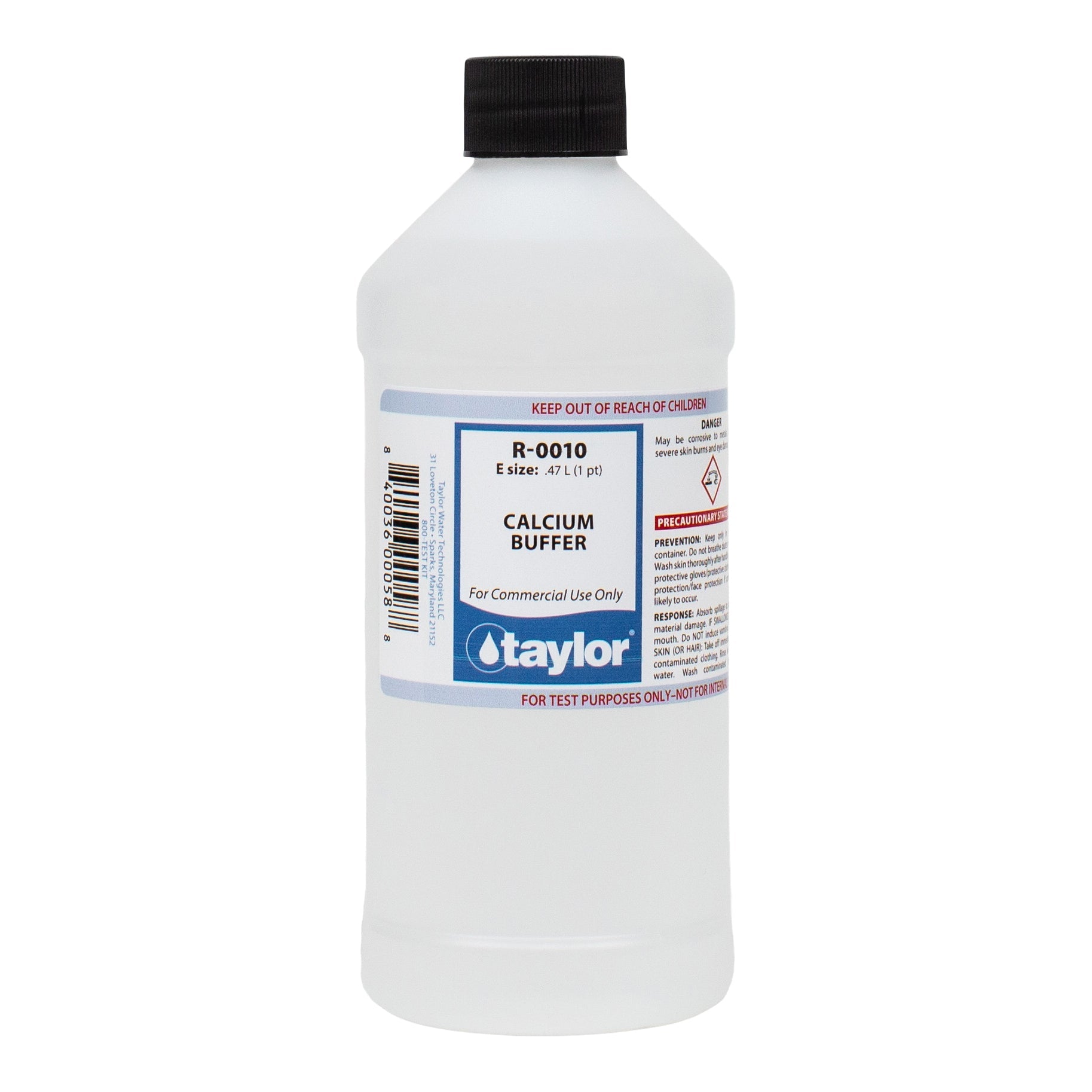 Taylor R0010 Calcium Buffer Refill for Accurate Pool Water Testing