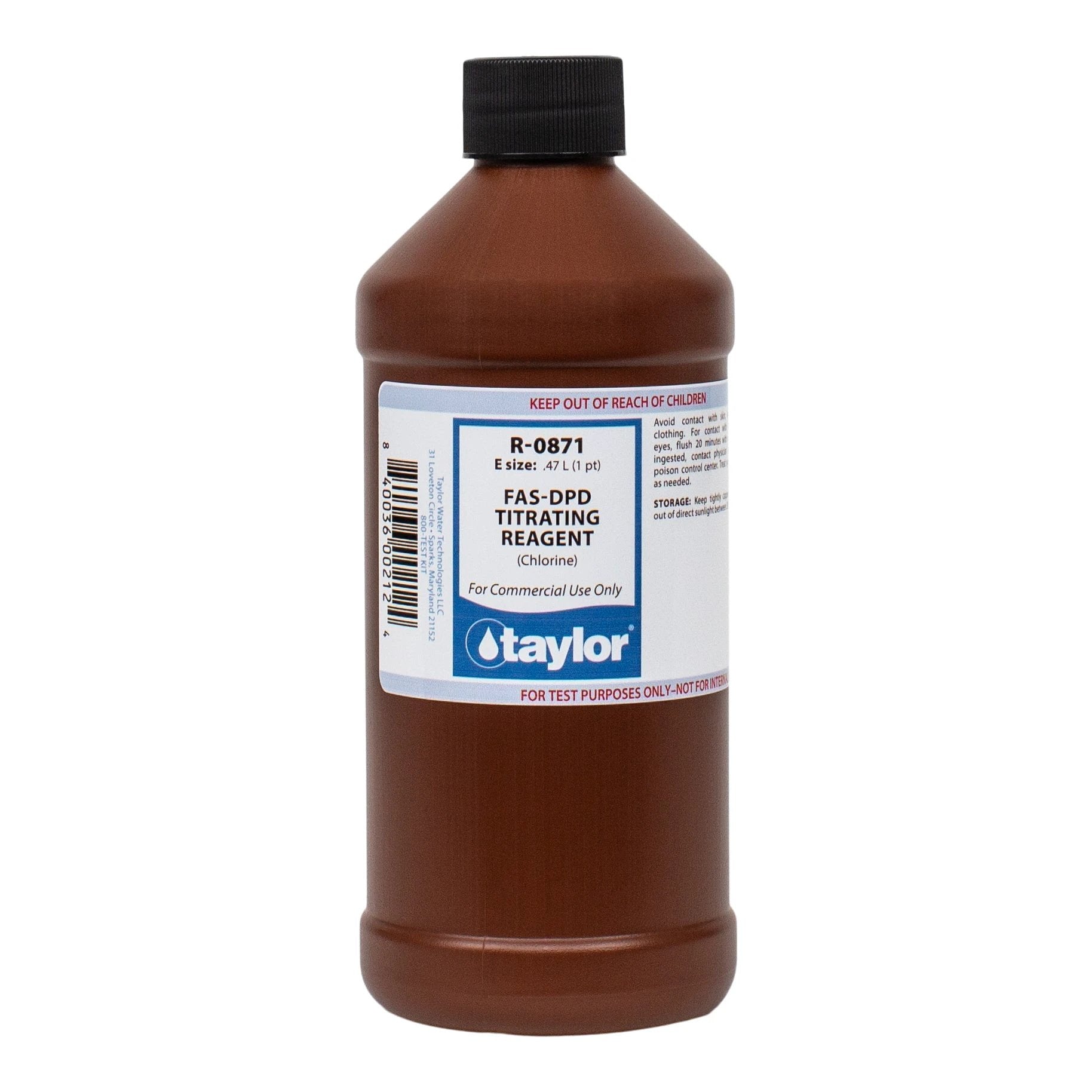 Taylor R-0871 FAS-DPD Titrating Reagent by Taylor