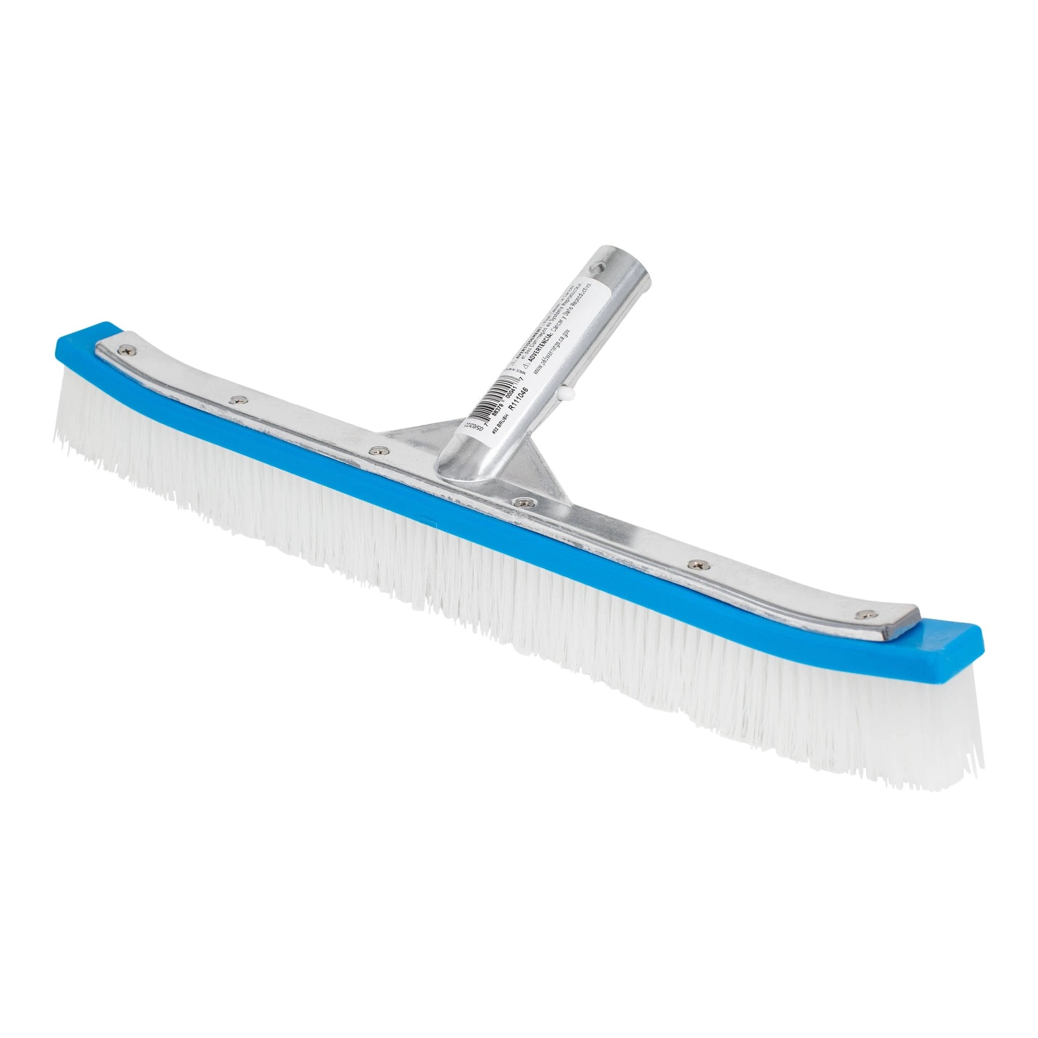 Pentair 18 Inch Aluminum Back Pool Brush With Nylon Bristles by Pentair