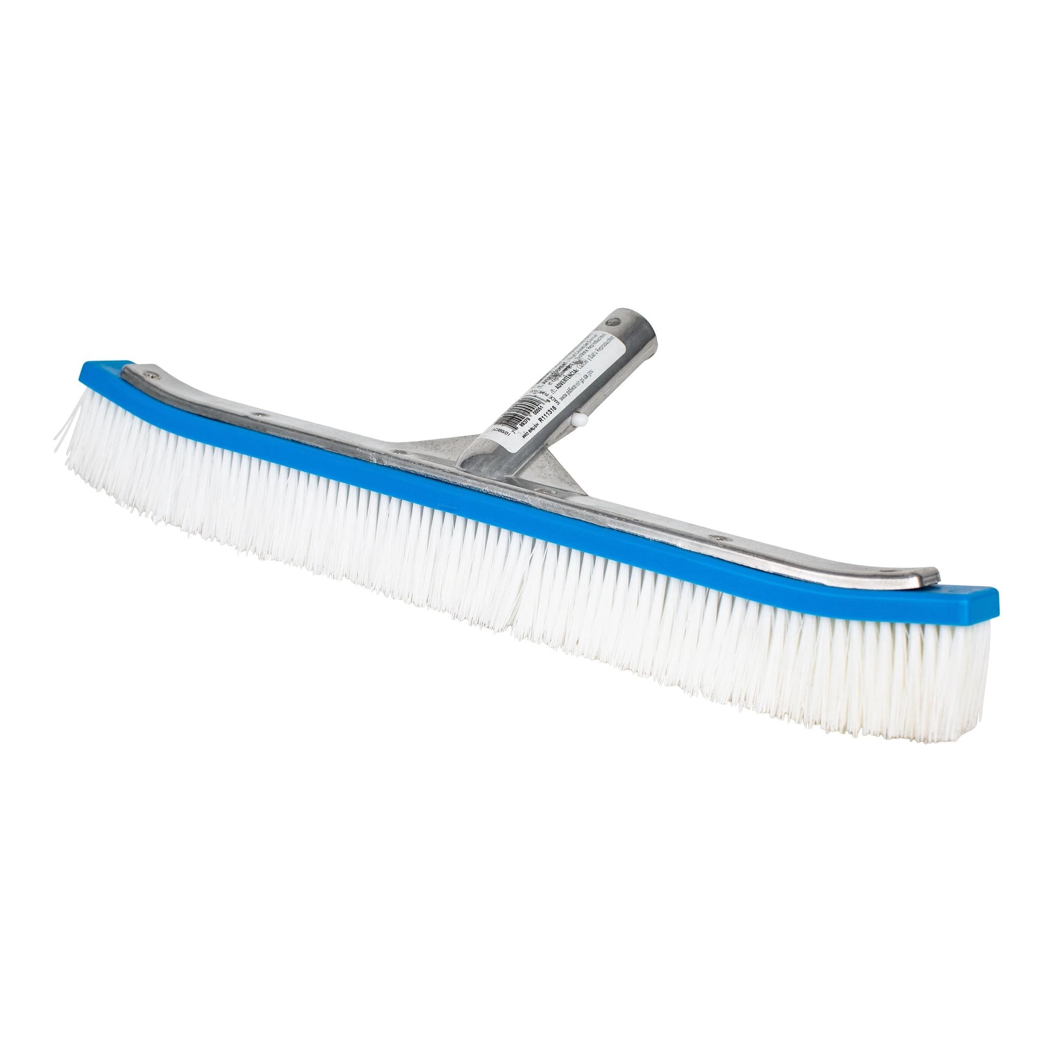 Pentair 18 Inch Aluminum Back Pool Brush With Poly Bristles by Pentair
