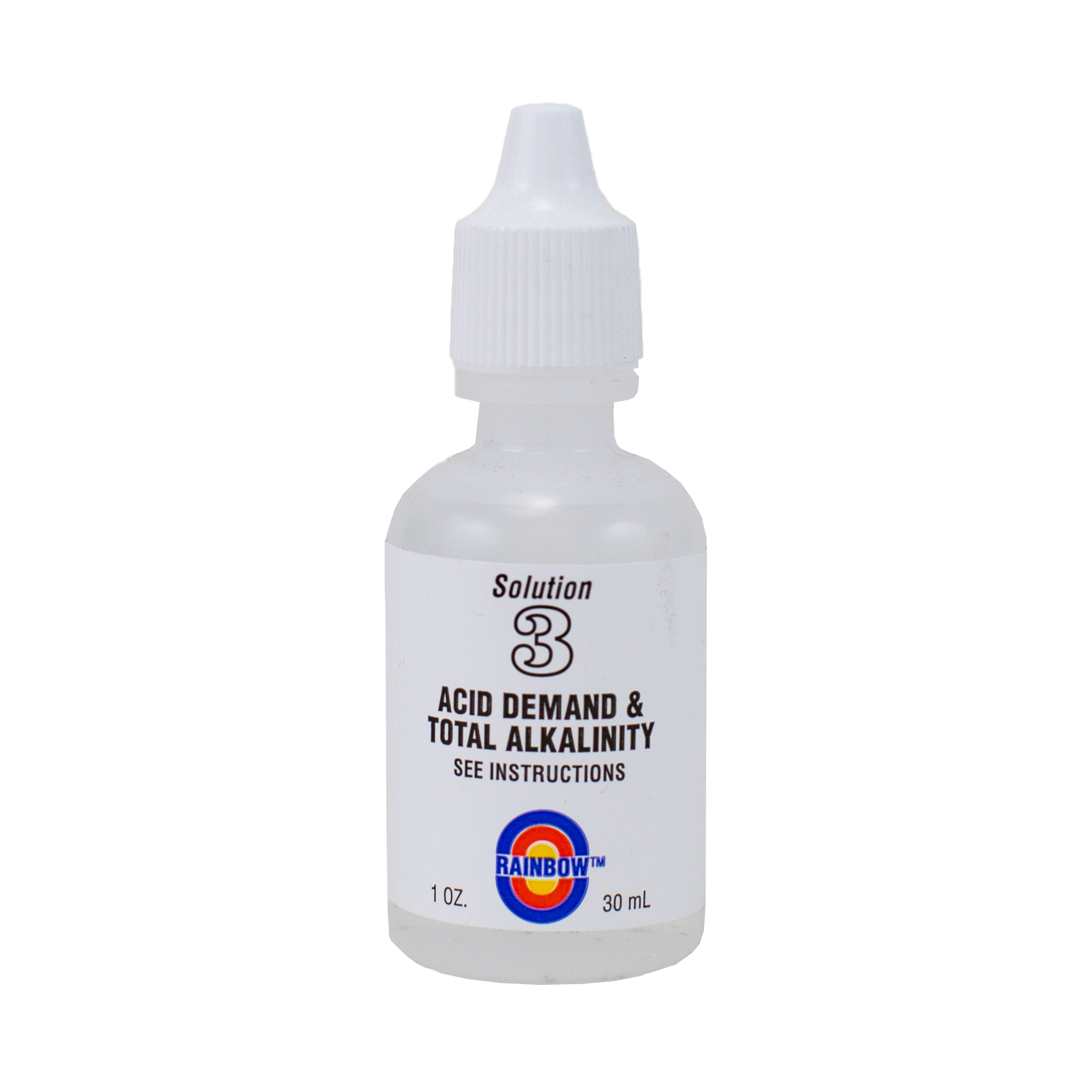 Pentair Solution 3 Acid Demand and Total Alkalinity Replacement Reagent for Pool Water Testing