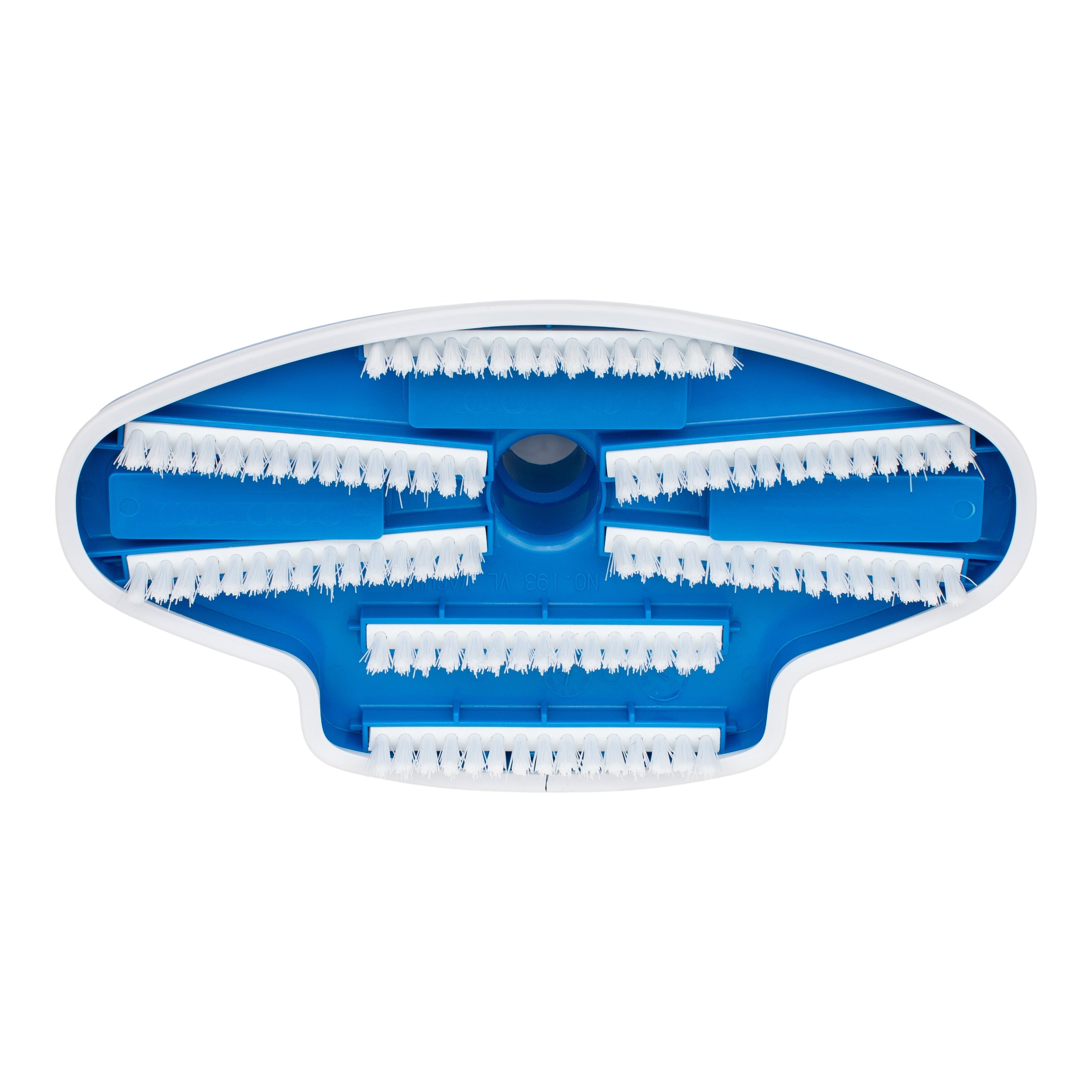 Rainbow Vacuum Head for Vinyl Lined Pools with Enclosed Weighted Design and Scrubbing Brushes