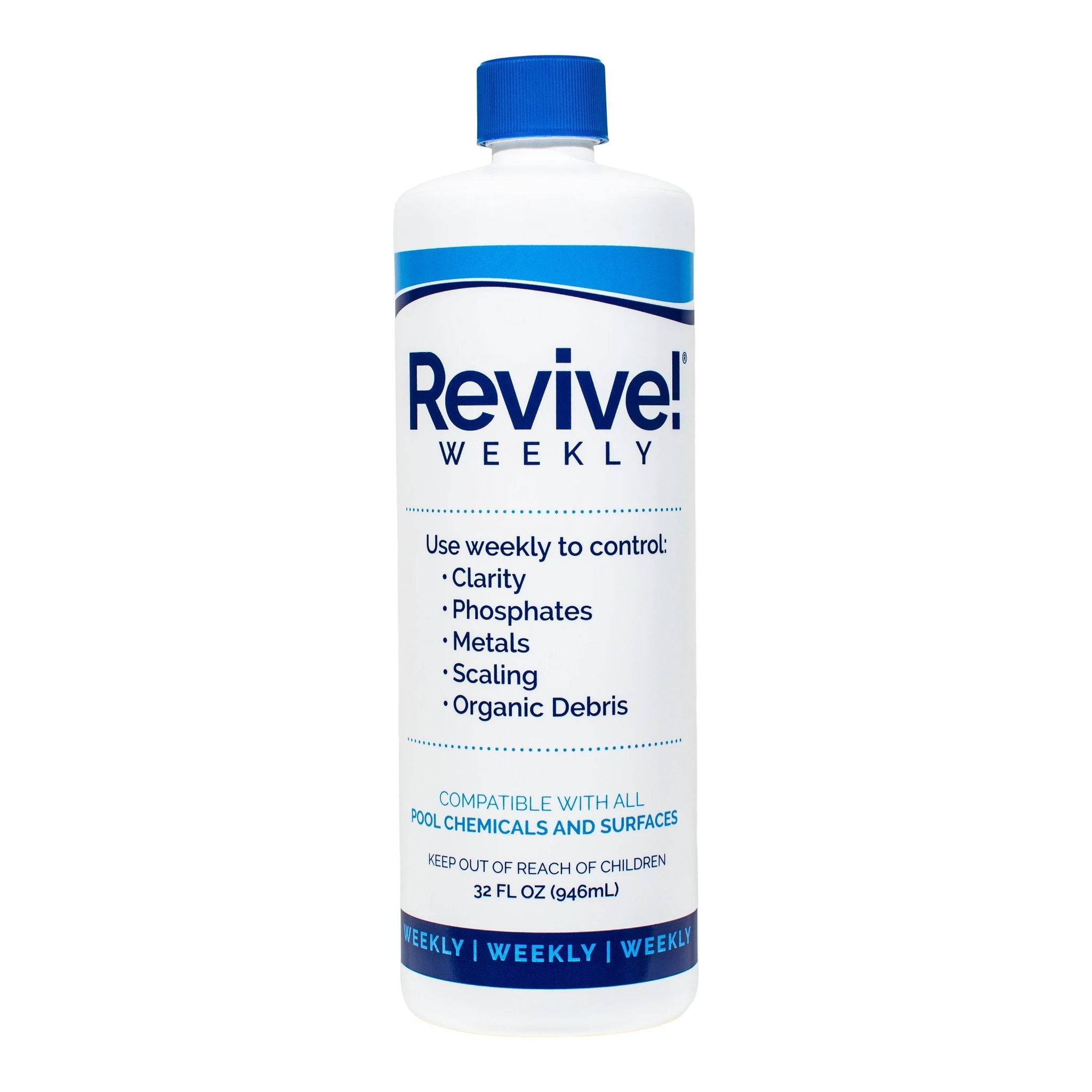 APi Revive Weekly Pool Treatment for Clarity Phosphates Metals and Scale by APi
