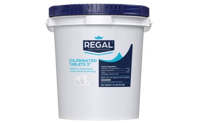 Regal Chlorinated Tablets 3" by Regal Pool Products