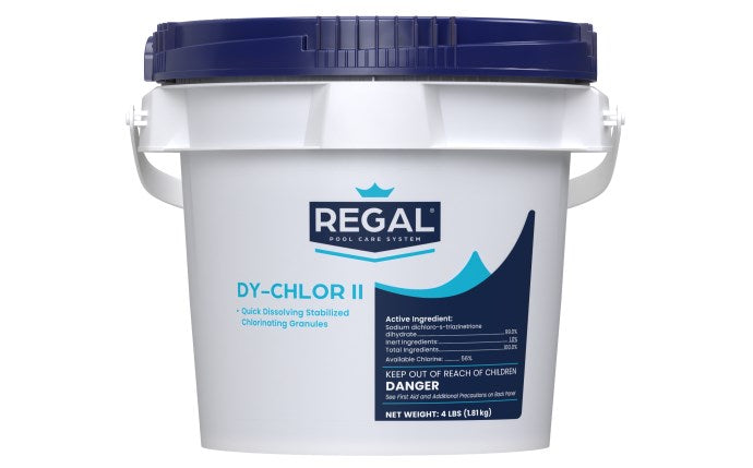 Regal Dy Chlor II Sanitizer Granules 4 Lb Pool and Spa Disinfectant