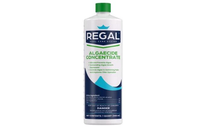 Regal 1 qt Algaecide Concentrate Bottle by Regal Pool Products
