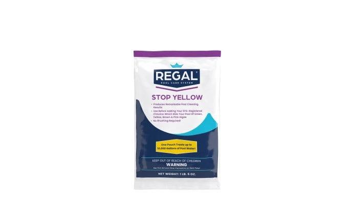 Regal 21 oz Stop Yellow by Regal Pool Products
