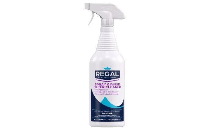 Regal 1 qt Spray and Rinse Filter Cleaner Bottle by Regal Pool Products