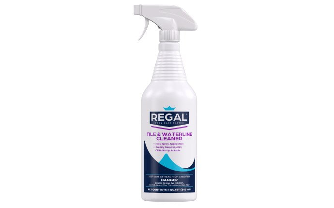 1 qt Tile and Waterline Cleaner Bottle by Regal Pool Products