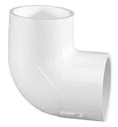 Elbow, 2-1/2" Slip White PVC Schedule 40 90 Degree by Lasco