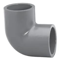 Elbow, 1-1/2" Slip Gray PVC Schedule 80 90 Degree by Lasco