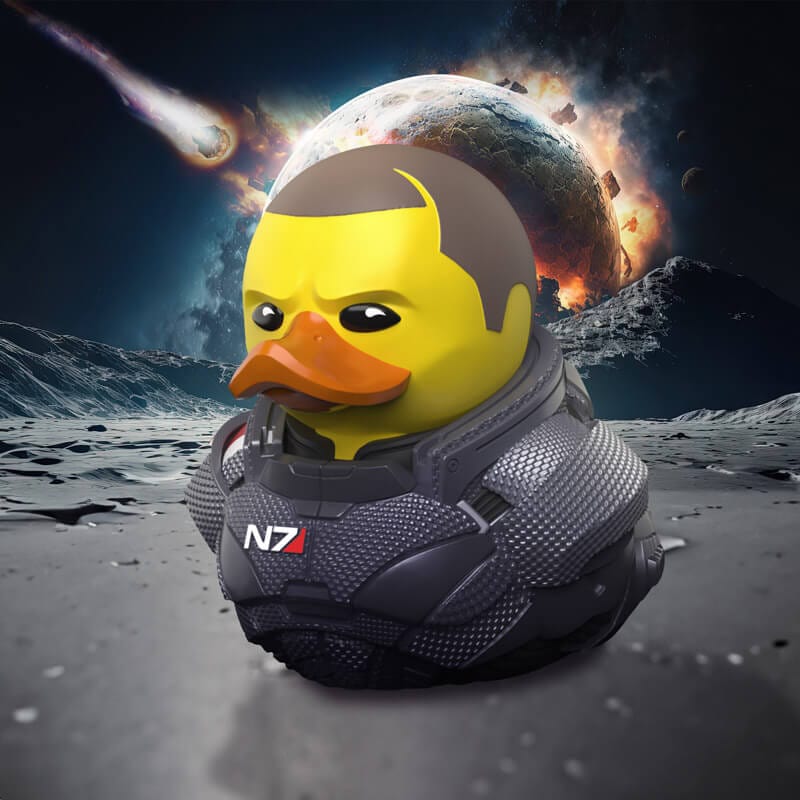 Mass Effect Commander Shepard TUBBZ Boxed Edition Collectible Duck Figure
