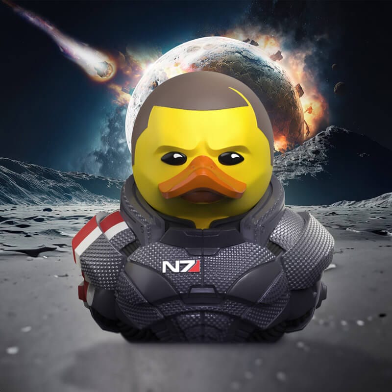 Mass Effect Commander Shepard TUBBZ Boxed Edition Collectible Duck Figure