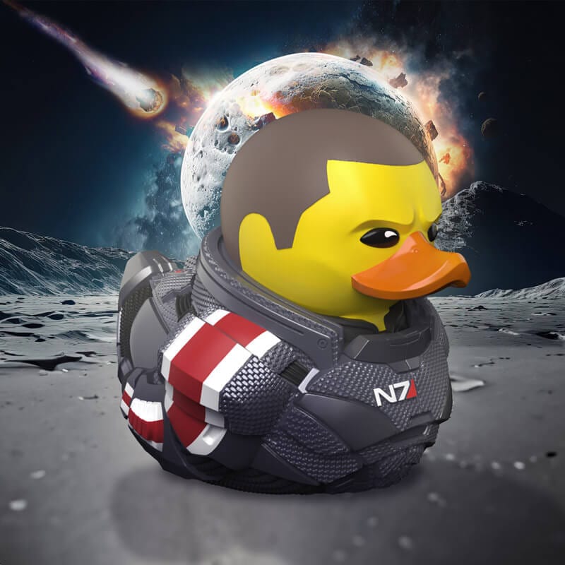 Mass Effect Commander Shepard TUBBZ Boxed Edition Collectible Duck Figure