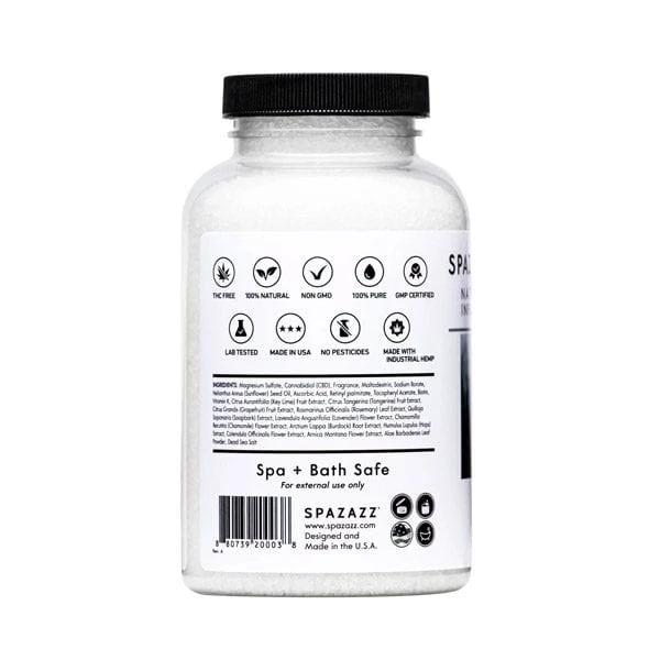 SpaZazz Lab Natural Crystals Infused with CBD 19 Oz Fog – Mist by Duckies Pool Supply