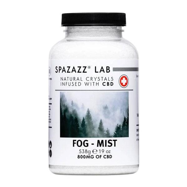 SpaZazz Lab Natural Crystals Infused with CBD 19 Oz Fog – Mist by Duckies Pool Supply