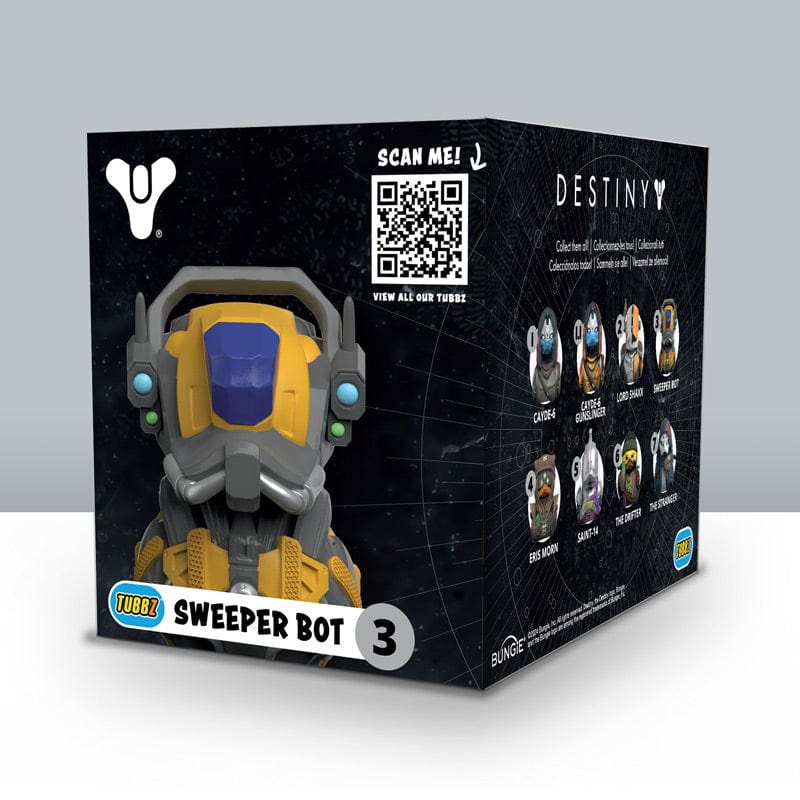 Destiny Sweeper Bot TUBBZ Boxed Edition Collectible Duck Figure