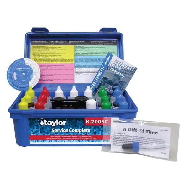 Taylor Service Complete Test Kit, 2 oz, 8/Pack | K-2005C-8 by Taylor