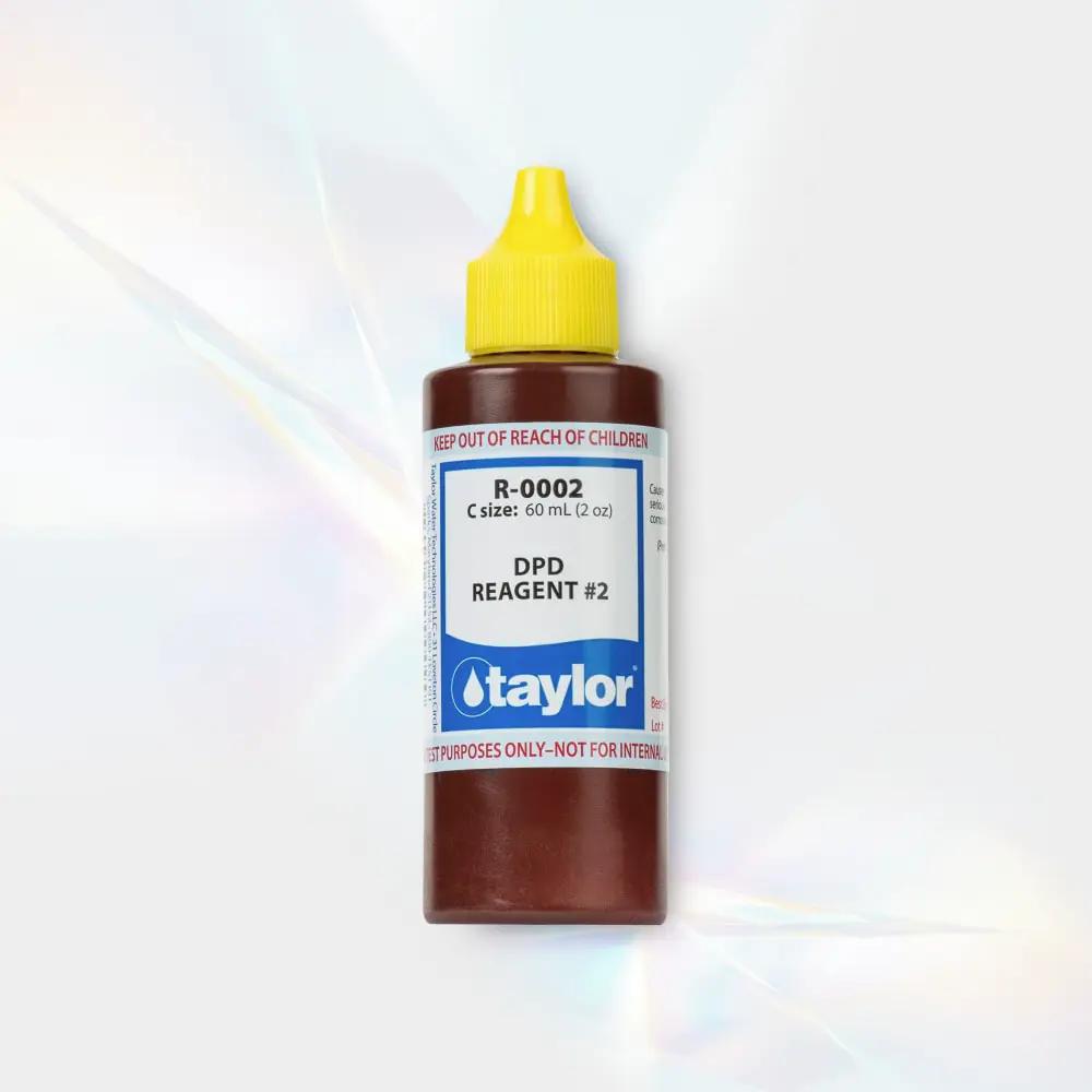 Taylor DPD Reagent #2 Dropper Bottle, 2 oz, 12/Pack | R-0002-C-12 by Taylor