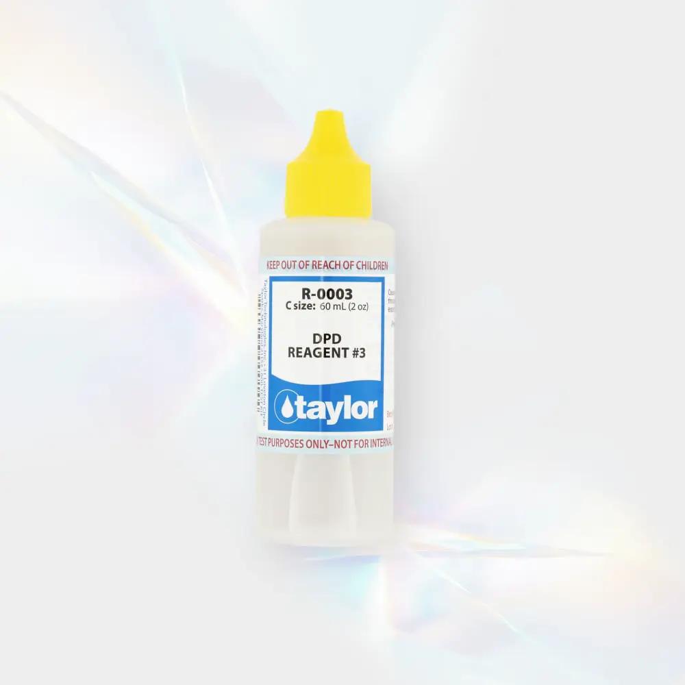 Taylor DPD Reagent #3 Dropper Bottle, 2 oz, 12/Pack | R-0003-C-12 by Taylor