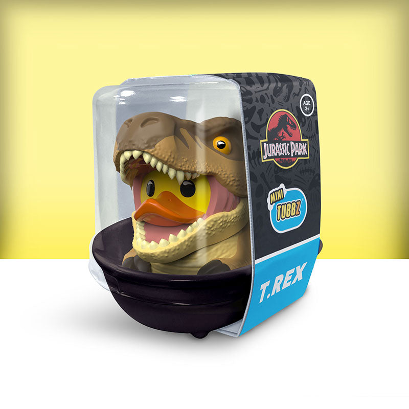 Jurassic Park T Rex Tubbz Mini Edition Collectible Duck Figurine