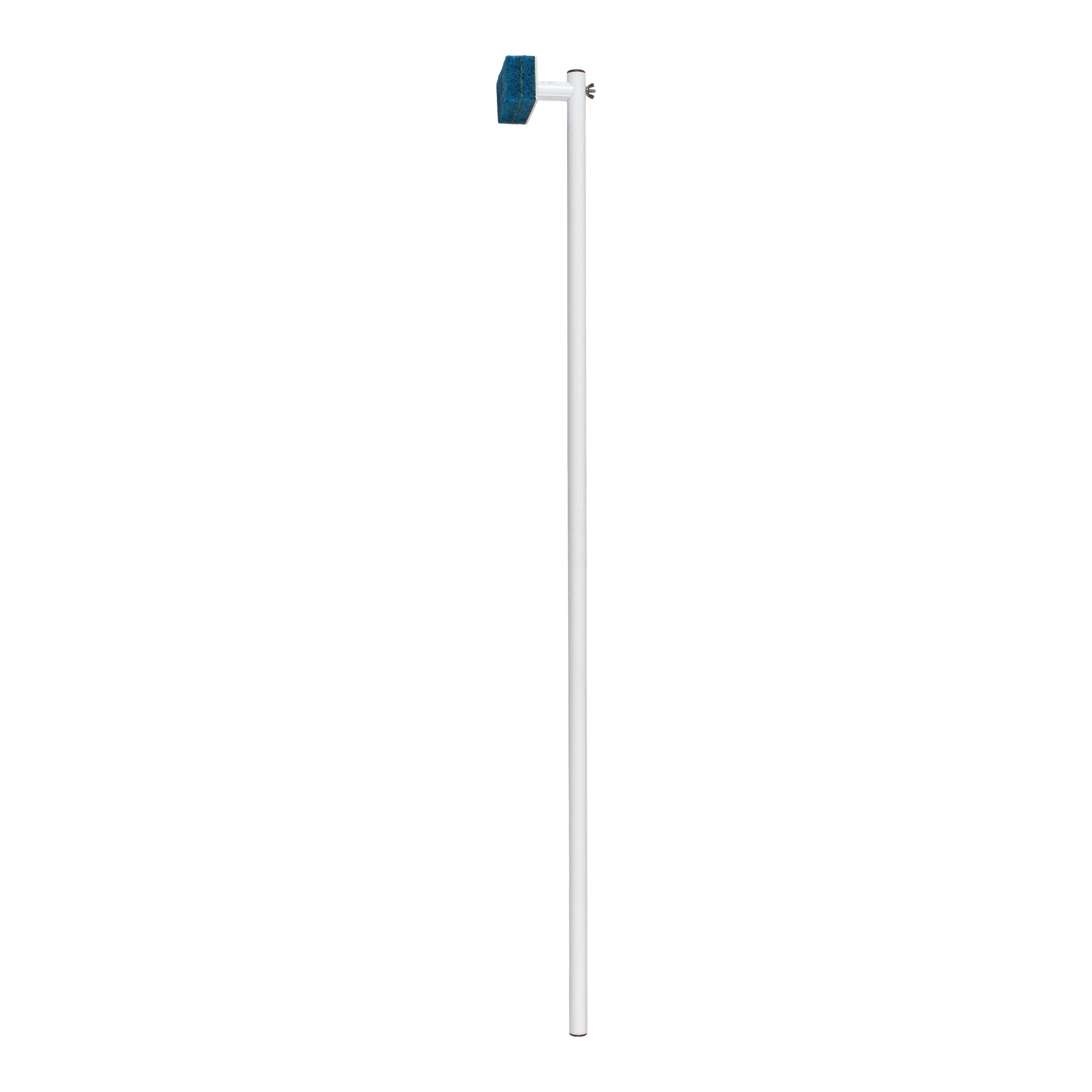 Purity Pool Tile Scrubber With 5 Foot Pole For Easy Waterline Stain Removal