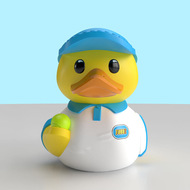 Mini Tennis TUBBZ Duck With Visor Ready For Court Play