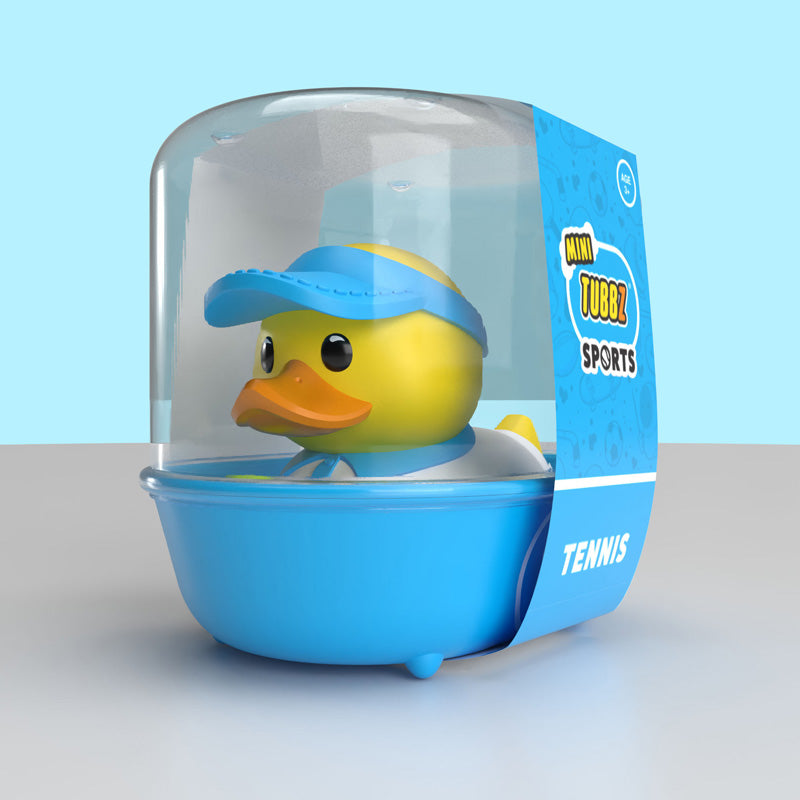 Mini Tennis TUBBZ Duck With Visor Ready For Court Play