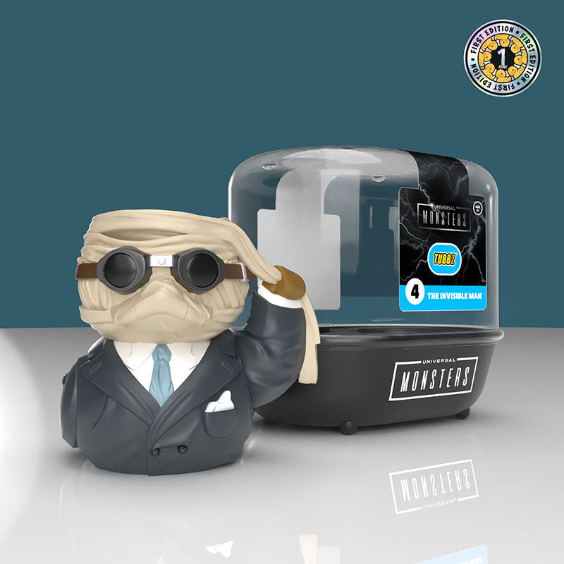 Universal Monsters Invisible Man TUBBZ First Edition Ducky Figure