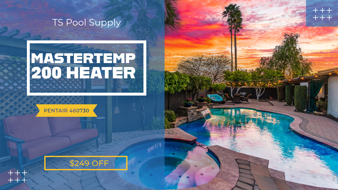 Pentair MasterTemp 200 Natural Gas Pool Heater Premium