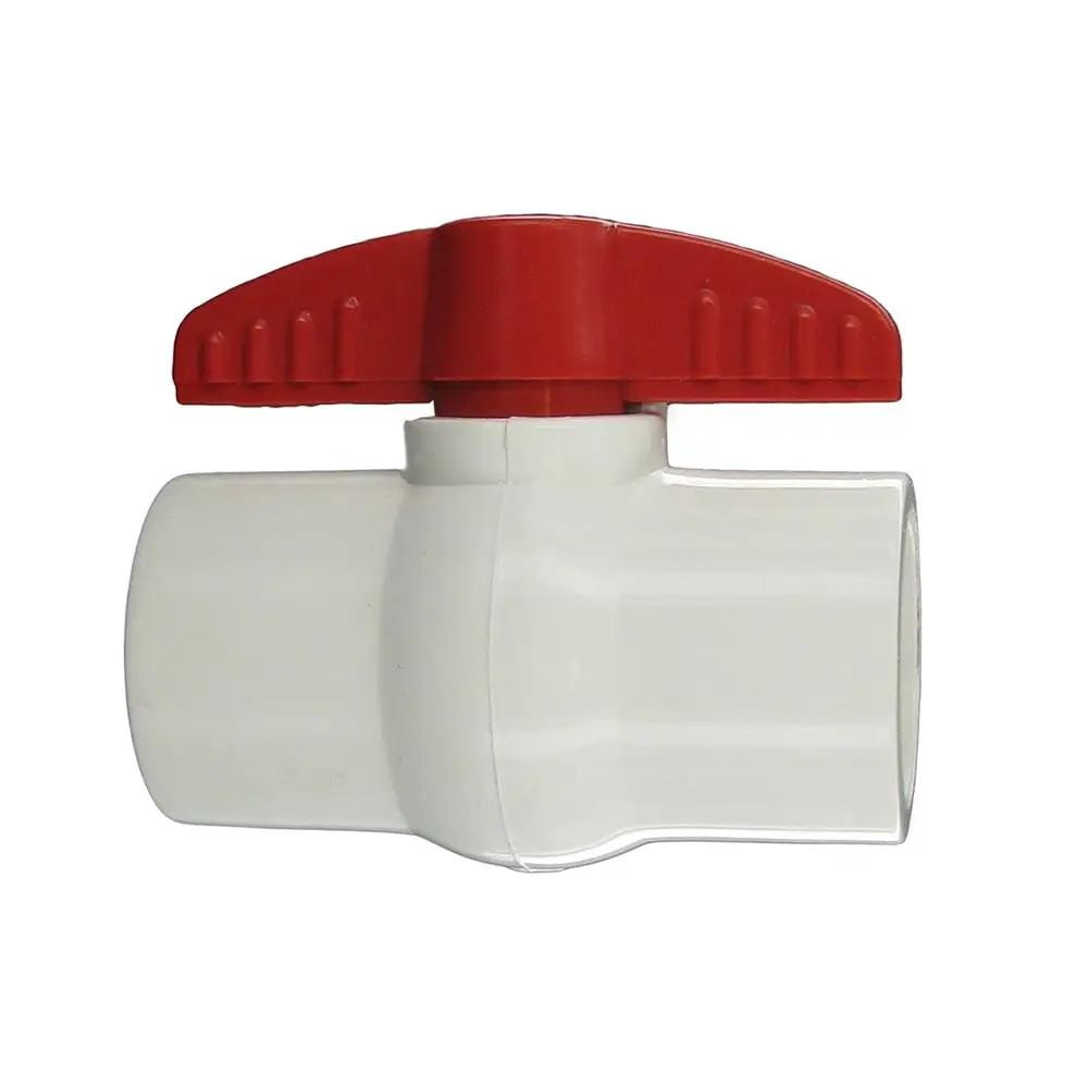 1-1/2" Slip w/ PTFE Seats PVC Sch80 Ball Valve | V17491N by Universal