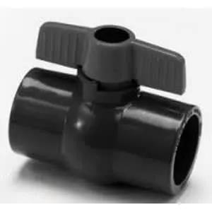 PVC Schedule 80 Ball Valve 1-1/2" Slip w/ EPDM Seats | HMIP150SE by AmericanGranby