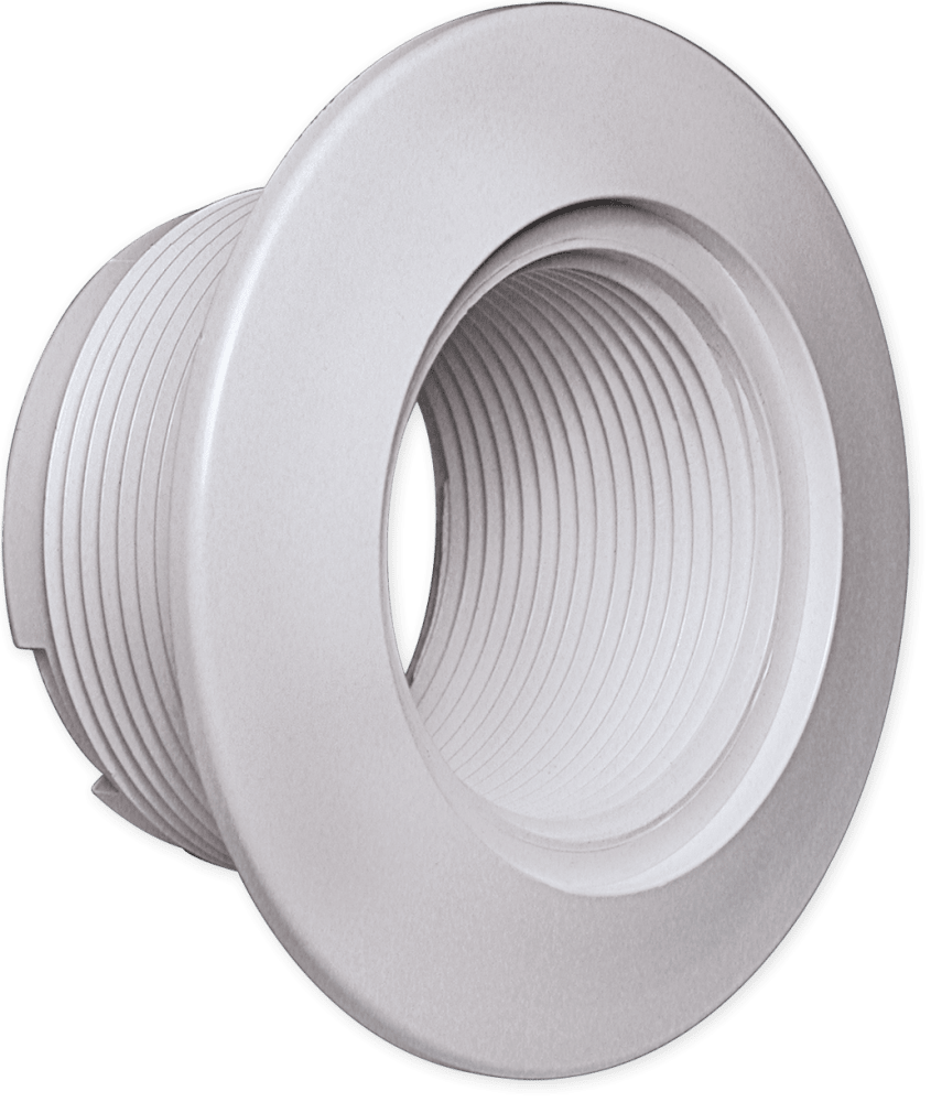 Waterway Return Wall Fitting Assembly with Nut and Gasket, 1-1⁄2" FPT Thru, Gray | 400-9177B by Waterway