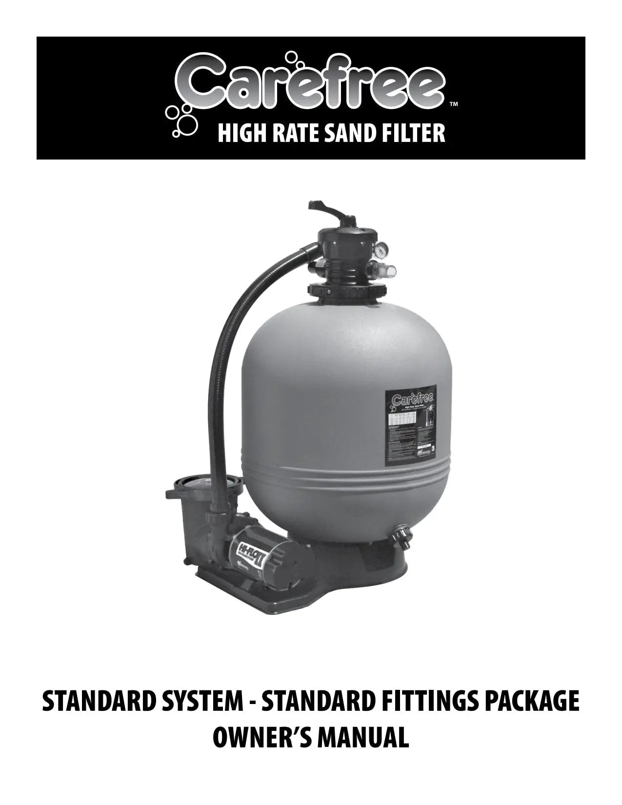 19" Sand Filter PVC Flex Hose Assembly | 550-1821 by Waterway