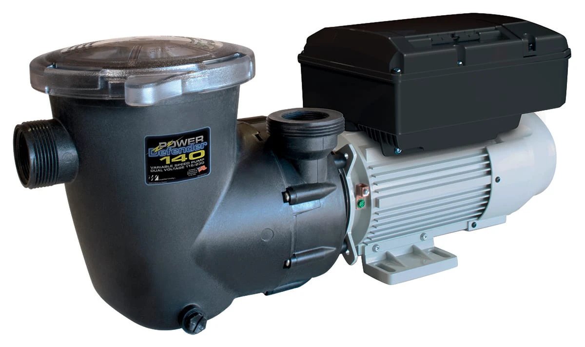Waterway | PD-140ABG | Power Defender 140 A/G Variable Speed Pump | 1.4 HP Above-Ground Pool by Waterway