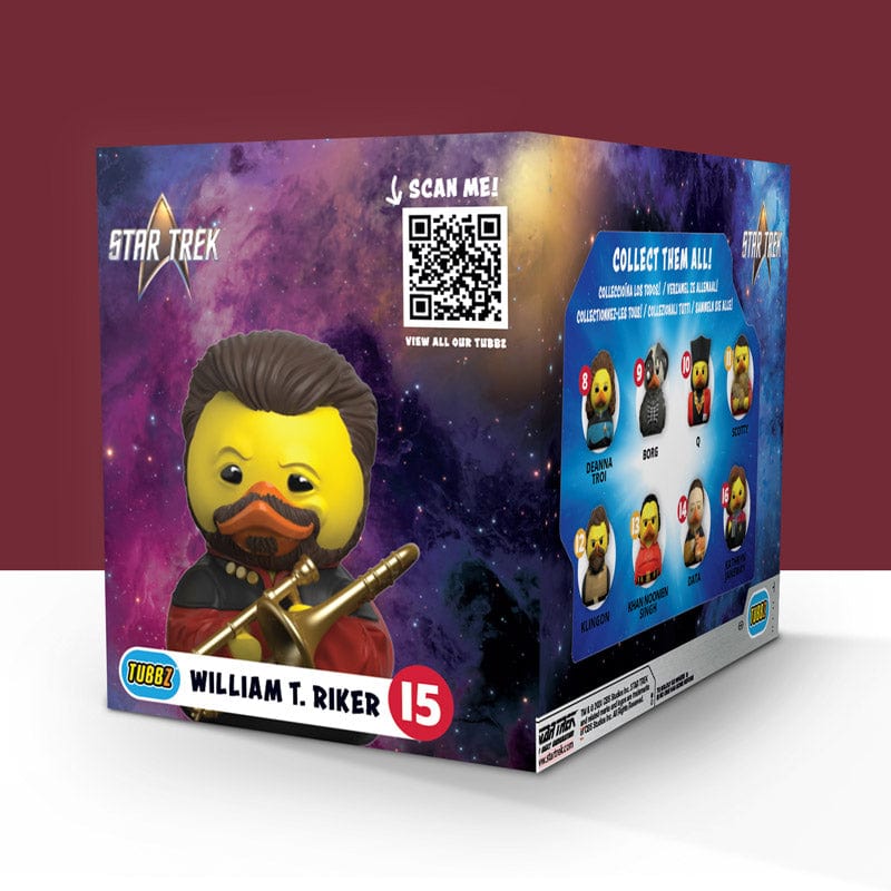 Star Trek William T Riker TUBBZ Boxed Edition Collectible Figure