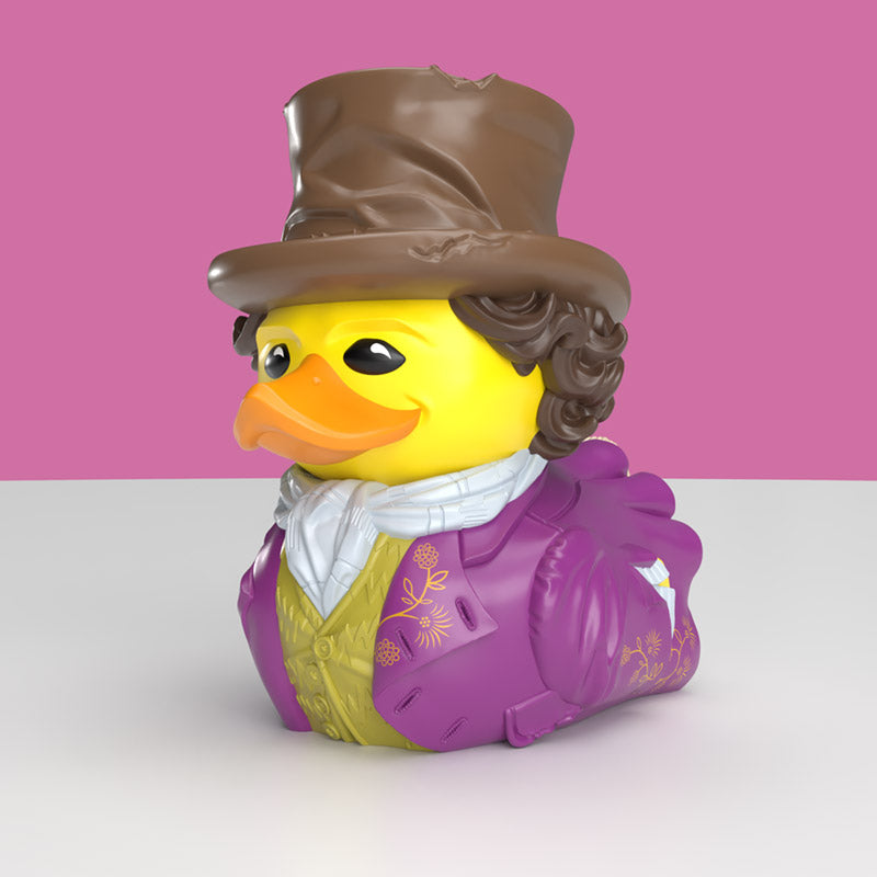 Willy Wonka TUBBZ Mini Edition Collectible Duck Figure With Top Hat