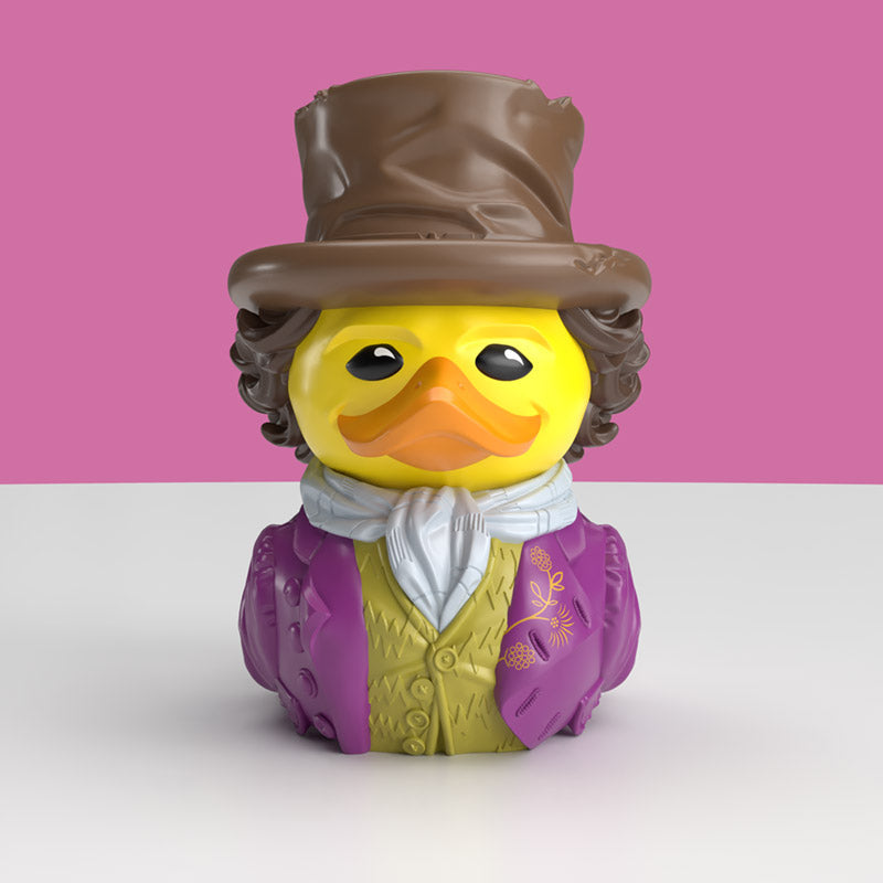 Willy Wonka TUBBZ Mini Edition Collectible Duck Figure With Top Hat