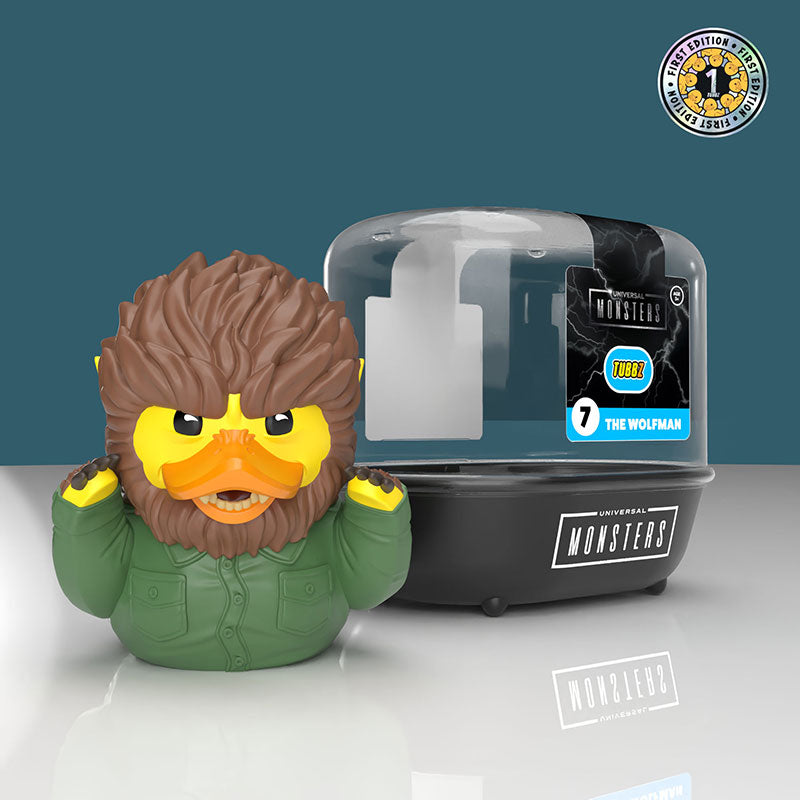 Wolfman TUBBZ First Edition Horror Duck Figure Universal Monsters