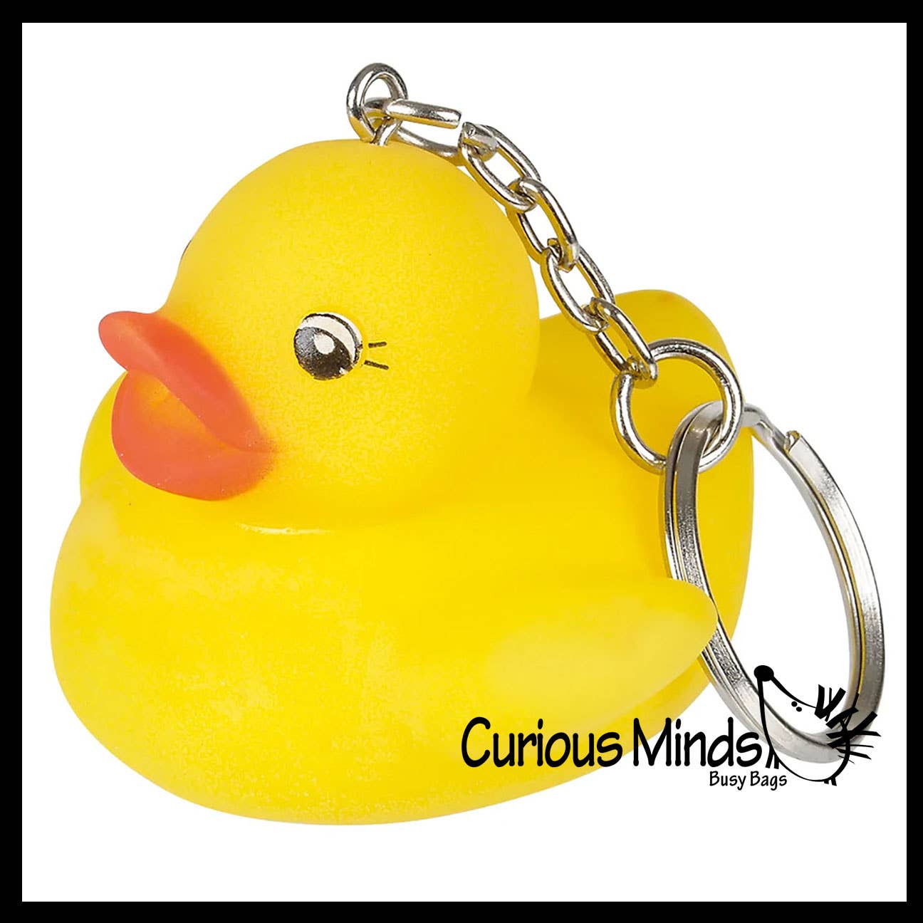 Mini Rubber Ducky Keychain
