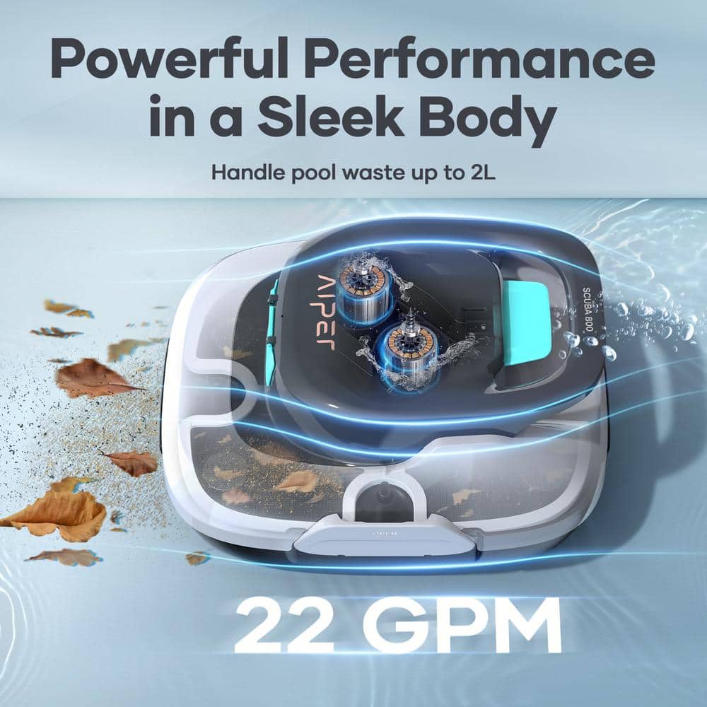 AIPER Scuba 800 Cordless Robotic Pool Vacuum