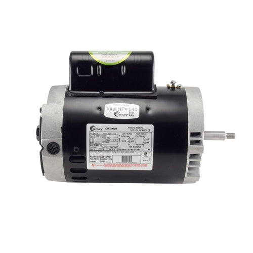 Century Centurion E-Plus 1081 Series 1 HP, 56J Frame Motor B654 - C-Face